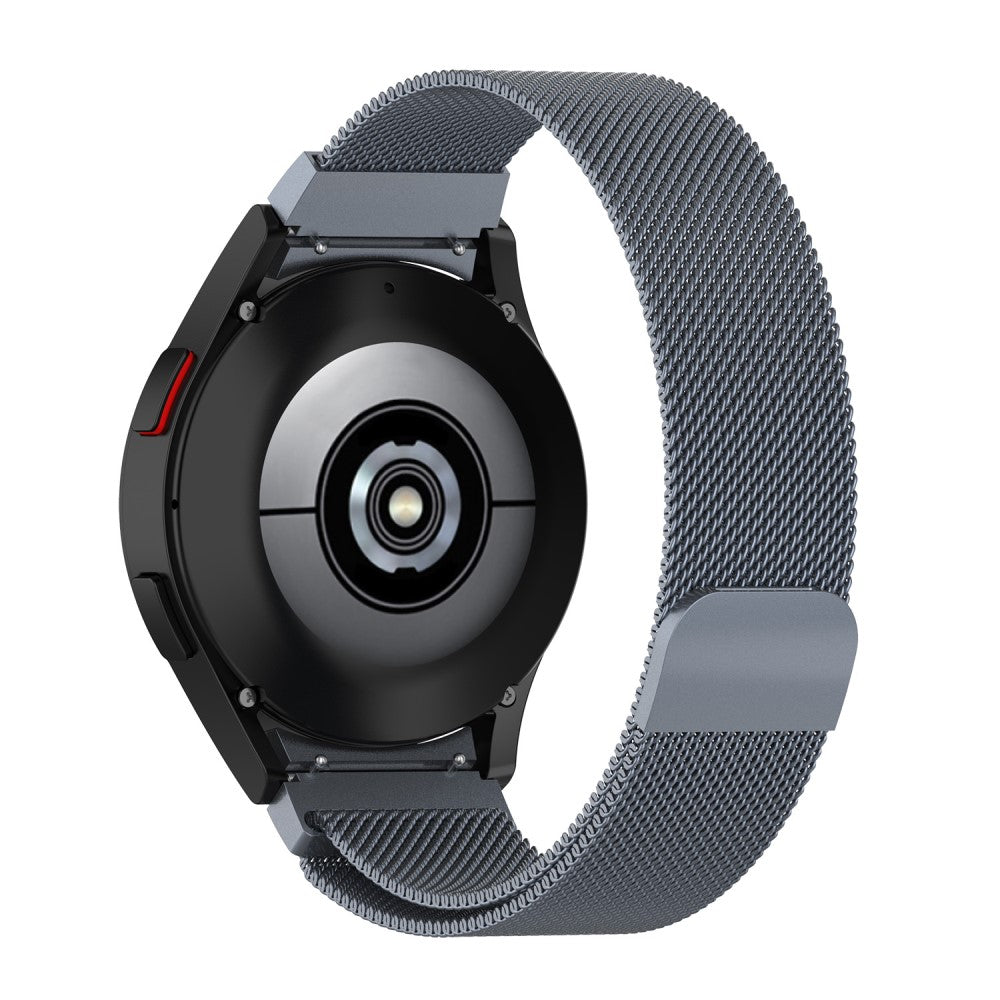 Milanese stainless steel strap for Samsung Galaxy Watch 6 / 5 / 4 - Dark Grey#serie_4