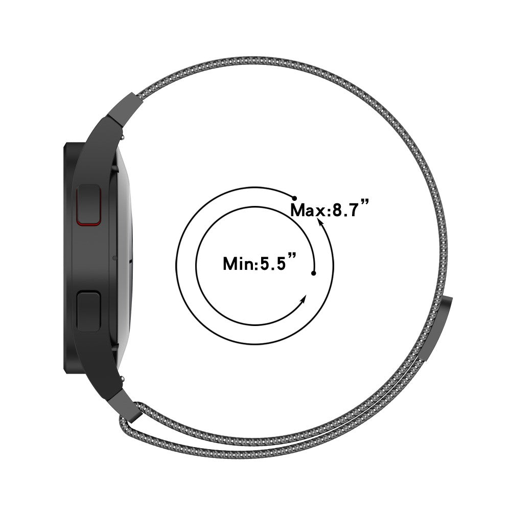 Super Elegant Metal Universal Rem passer til Samsung Smartwatch - Flerfarvet#serie_5