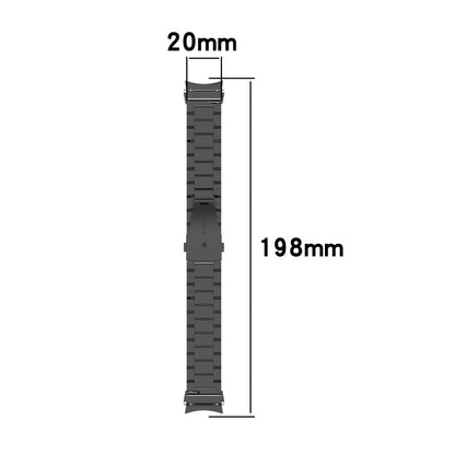 Glimrende Metal Universal Rem passer til Samsung Smartwatch - Sølv#serie_2