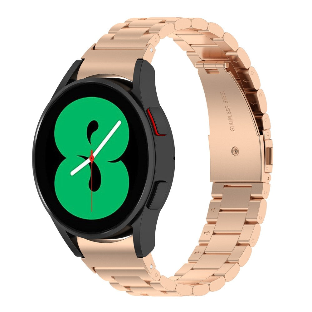 Glimrende Metal Universal Rem passer til Samsung Smartwatch - Pink#serie_4