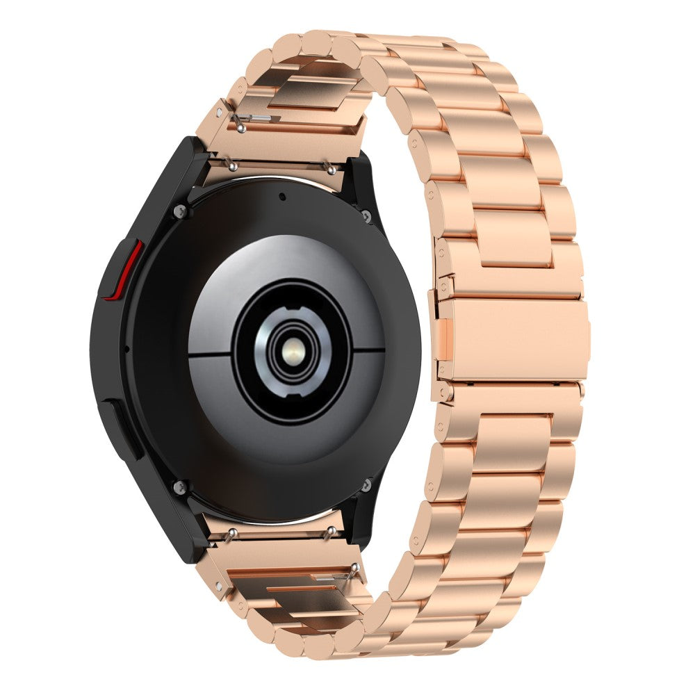 3-Bead stainless steel strap for Samsung Galaxy Watch 6 / 5 / 4 - Rose Gold#serie_4