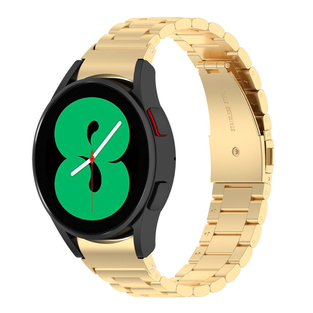 Glimrende Metal Universal Rem passer til Samsung Smartwatch - Guld#serie_5