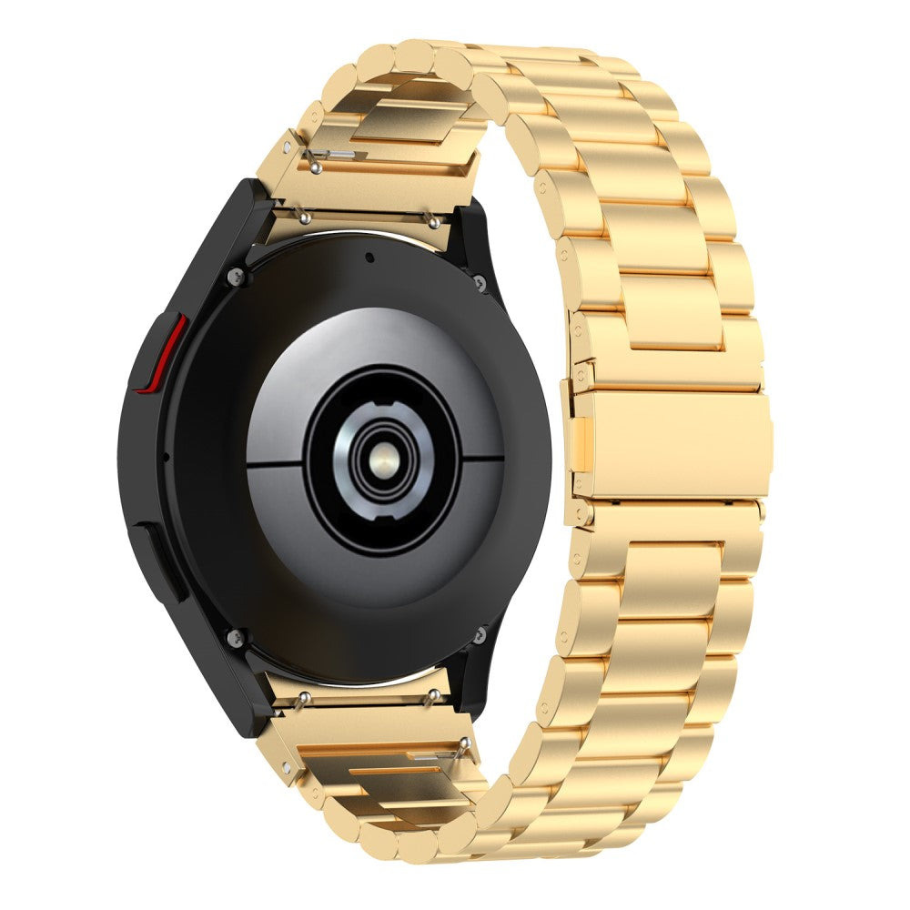 3-Bead stainless steel strap for Samsung Galaxy Watch 6 / 5 / 4 -  Gold#serie_5