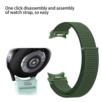 Helt Vildt Cool Nylon Universal Rem passer til Samsung Smartwatch - Sort#serie_3