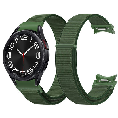 Samsung Galaxy Watch 6 / 5 / 4 nylon strap - Black#serie_3