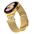 Samsung Galaxy Watch 6 / 6 Classic stainless steel strap with connector - Gold