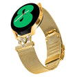 20mm Samsung Galaxy Watch 6 (44mm) / (40mm) / Classic (43mm) / (47mm) rhinestone décor stainless steel strap - Gold