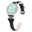Samsung Galaxy Watch Active 3 / 2 / 1 Genuine Cowhide leather strap with black buckle