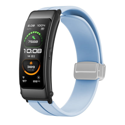 Helt Vildt Komfortabel Silikone Universal Rem passer til Smartwatch - Blå#serie_10