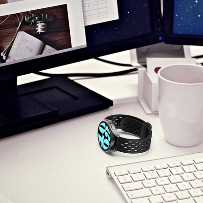 Vildt Smuk Metal Og Silikone Universal Rem passer til Smartwatch - Grøn#serie_3
