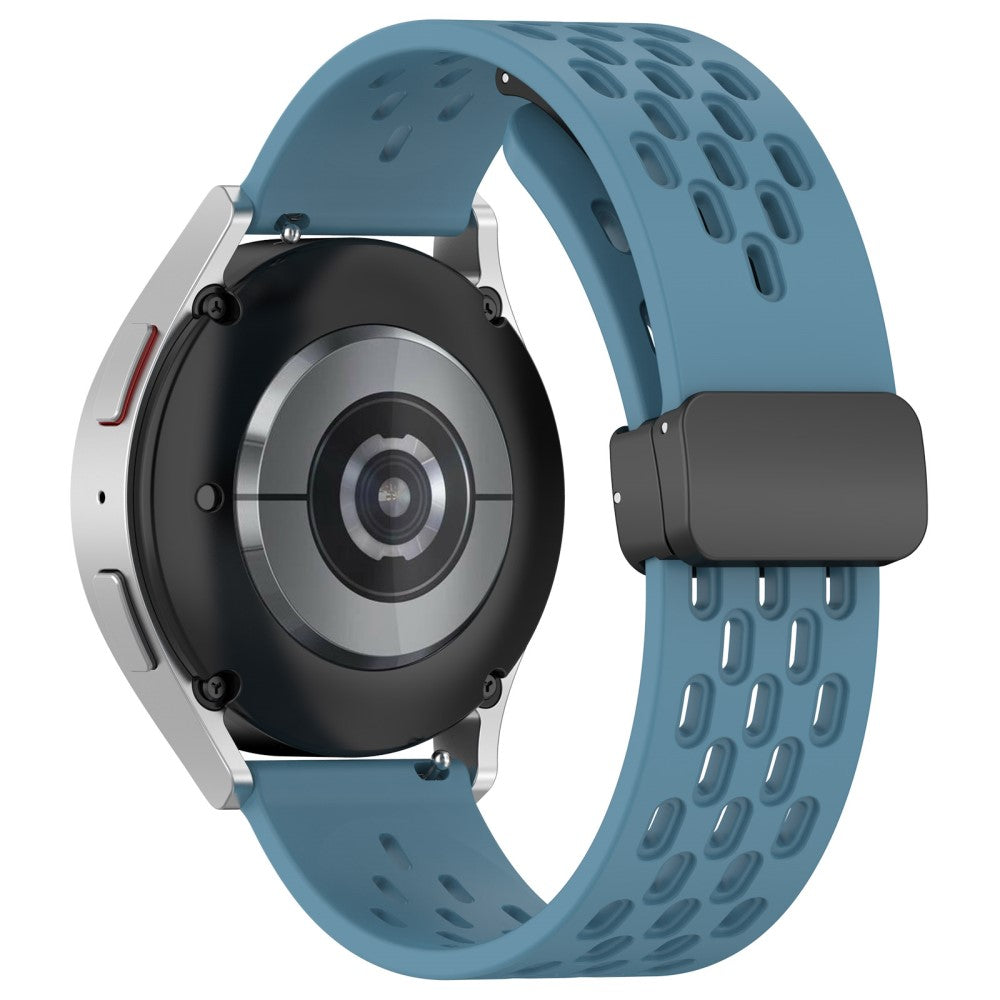 22mm simple silicone strap for Samsung and Huawei watch - Blue#serie_4