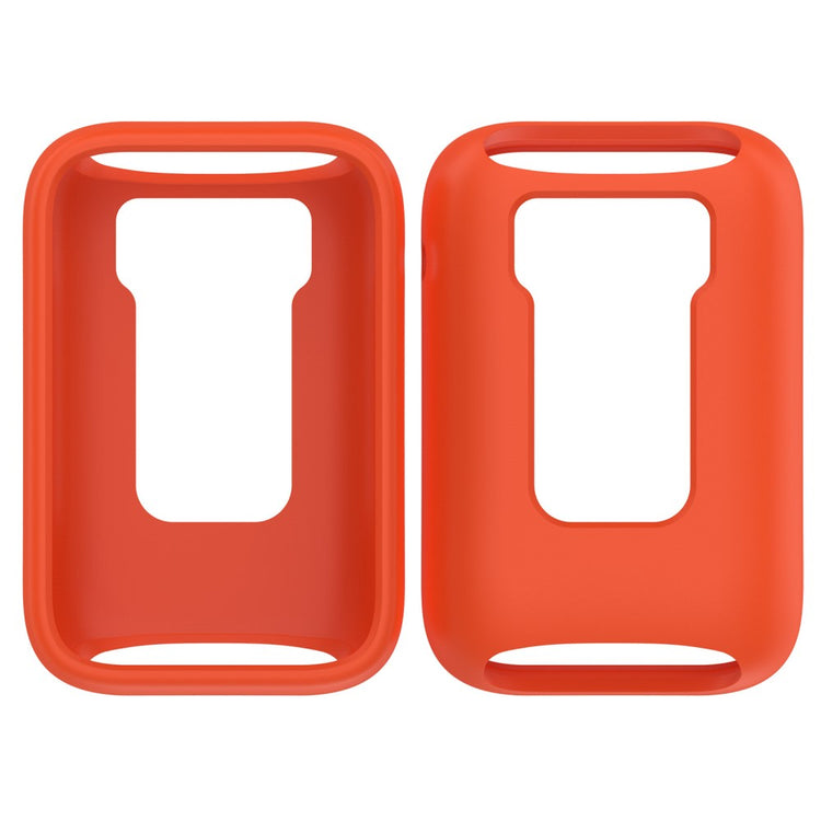 Fed Silikone Cover passer til Xiaomi Mi Band 7 Pro - Orange#serie_4