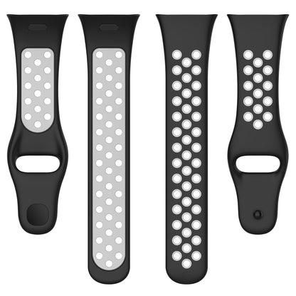 Silikone Universal Rem passer til Xiaomi Redmi Watch 3 / Xiaomi Mi Watch Lite 3 - Sort#serie_3