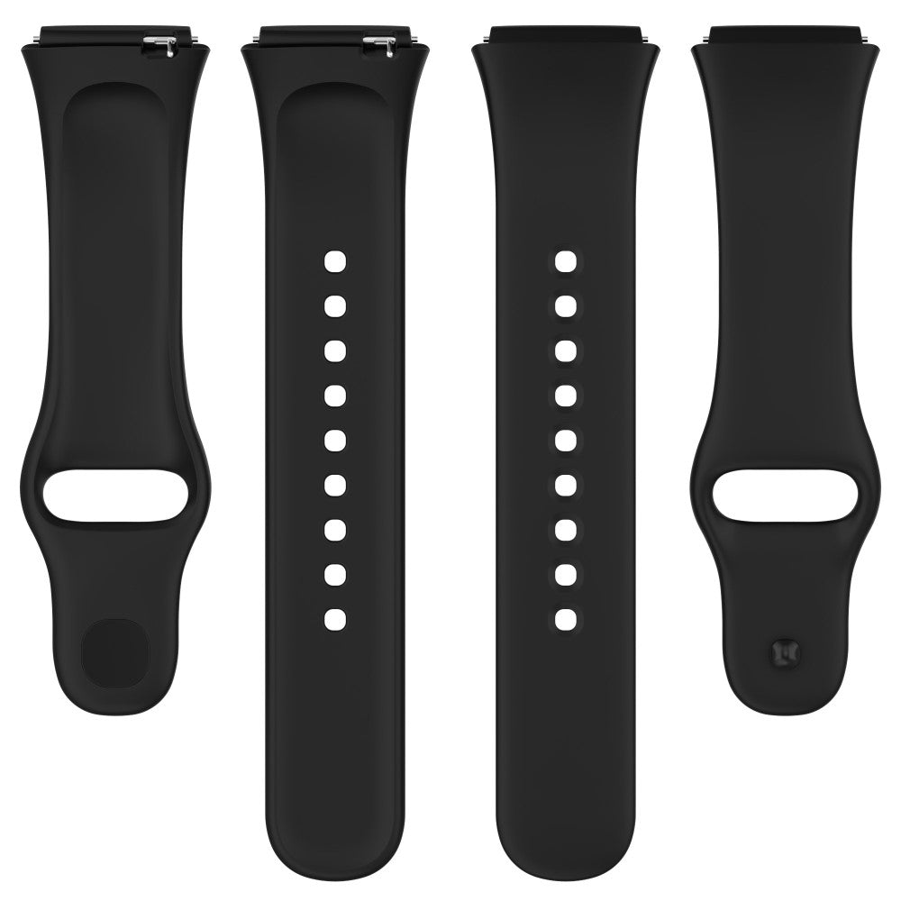 Silikone Universal Rem passer til Xiaomi Redmi Watch 3 Active / Xiaomi Mi Watch Lite 3 - Sort#serie_1