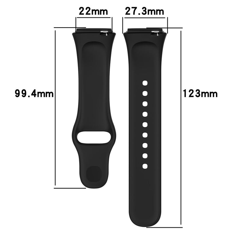 Silikone Universal Rem passer til Xiaomi Redmi Watch 3 Active / Xiaomi Mi Watch Lite 3 - Lilla#serie_11