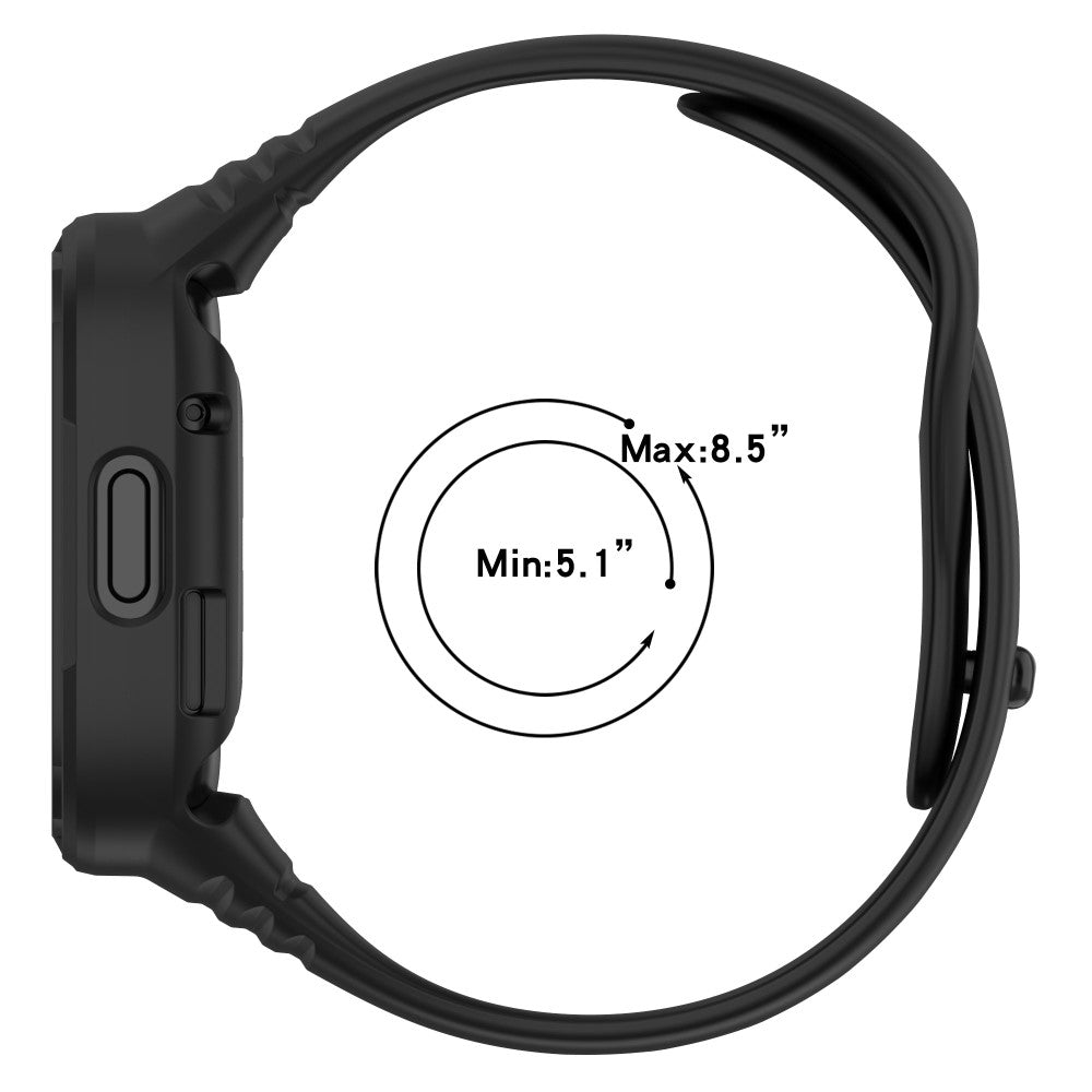 Xiaomi Redmi Watch 3 silicone strap with protective cover - Ivory White#serie_8