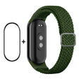HAT PRINCE Xiaomi Smart Band 8 nylon braid strap with screen protector - Denim