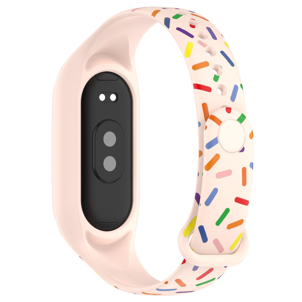 Rigtigt Godt Silikone Rem passer til Huawei Band 8 - Pink#serie_4