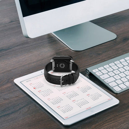 Xiaomi Redmi Watch 3 Active / Lite 3 Genuine leather strap with connector - Navy Blue#serie_3