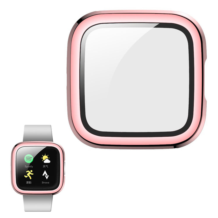 Mega Flot Fitbit Versa 2 Plastik Cover - Pink#serie_1