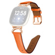 Fitbit Smartwatch Durable Pu Leather Universel Strap