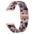 Fitbit Sense 2 / Versa 4 resin style strap - Marble / Red