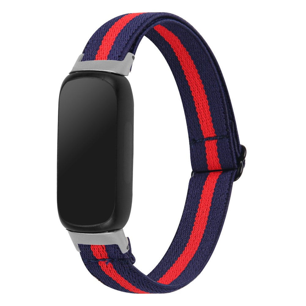 Skøn Nylon Rem passer til Fitbit Inspire 3 - Rød#serie_15