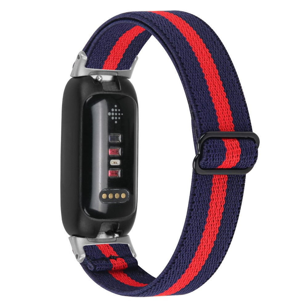 Skøn Nylon Rem passer til Fitbit Inspire 3 - Rød#serie_15