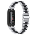 Fitbit Inspire 3 stainless steel bead style strap - Silver / Black
