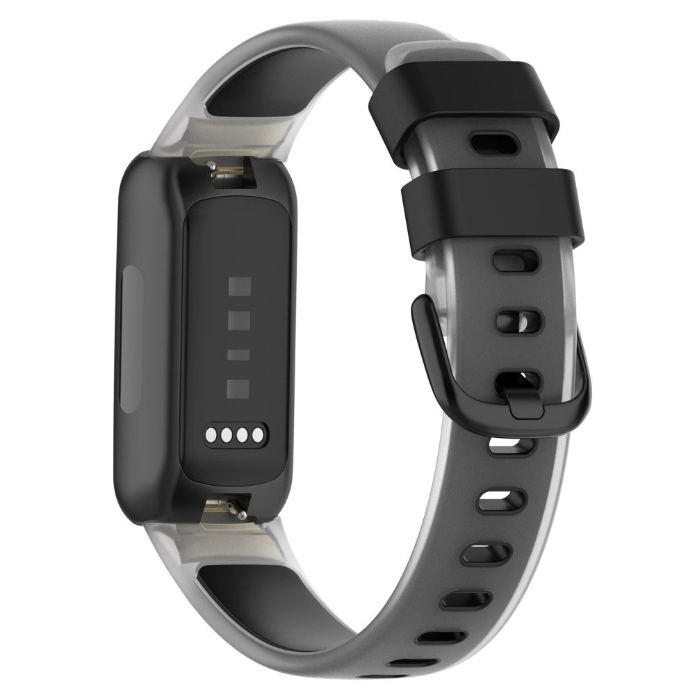 Holdbart Silikone Rem passer til Fitbit Inspire 3 - Sort#serie_1