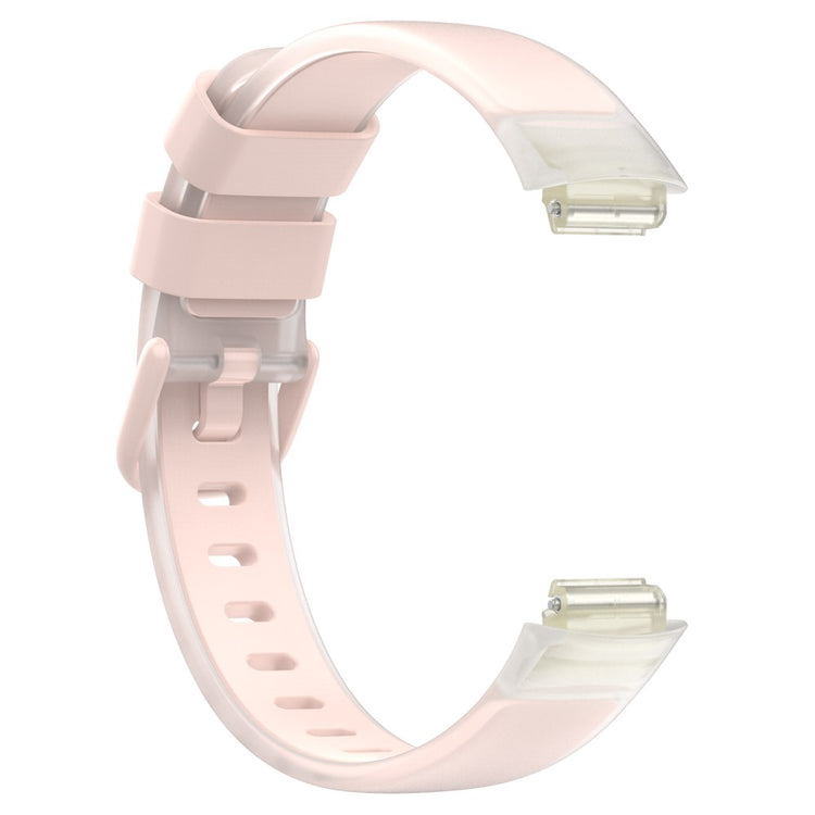 Holdbart Silikone Rem passer til Fitbit Inspire 3 - Pink#serie_5