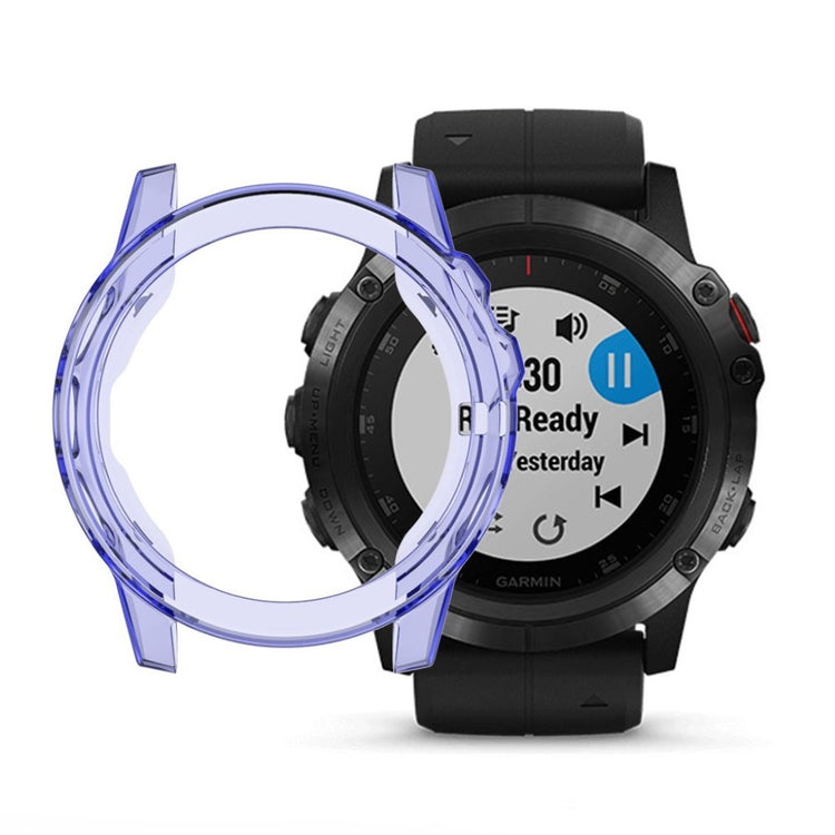 Meget Fint Garmin Fenix 5 Silikone Cover - Blå#serie_5