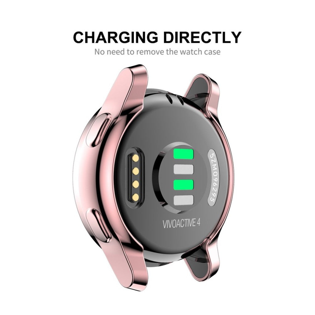 Rigtigt Godt Silikone Cover til Garmin Venu 2S / Garmin Vivoactive 4S - Pink#serie_2