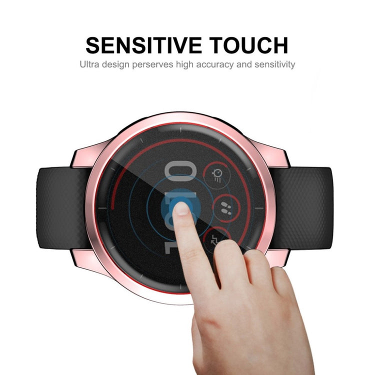 Rigtigt Godt Silikone Cover til Garmin Venu 2S / Garmin Vivoactive 4S - Pink#serie_2