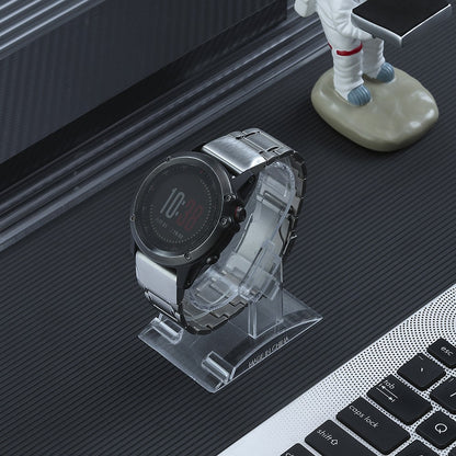 Fremragende Metal Universal Rem passer til Smartwatch - Sølv#serie_3