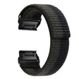 26mm nylon strap for Garmin watch - Black / Grey