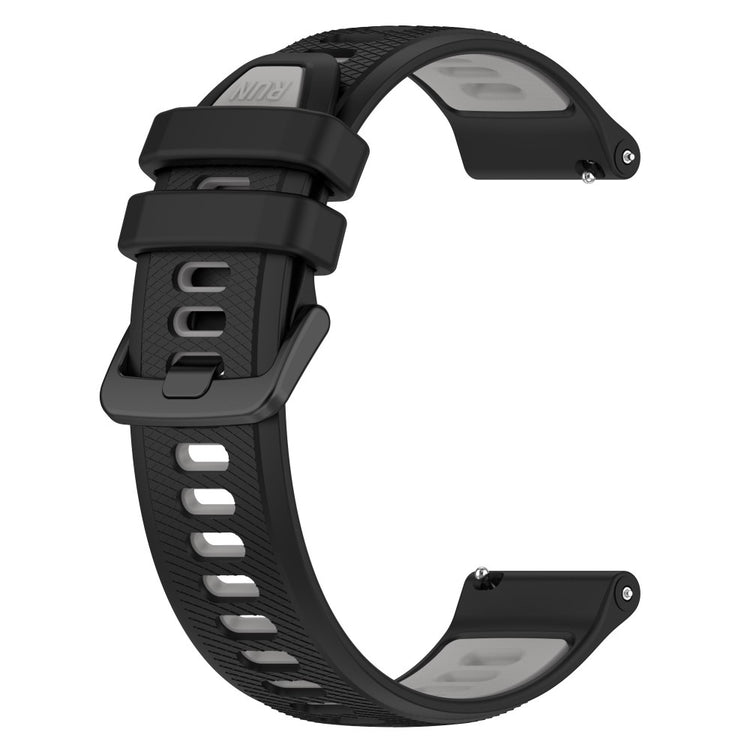 Mega Cool Silikone Rem passer til Garmin Forerunner 265S - Sølv#serie_8