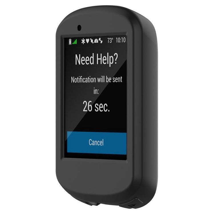 Rigtigt Flot Silikone Cover til Garmin Edge 830 - Sort#serie_1