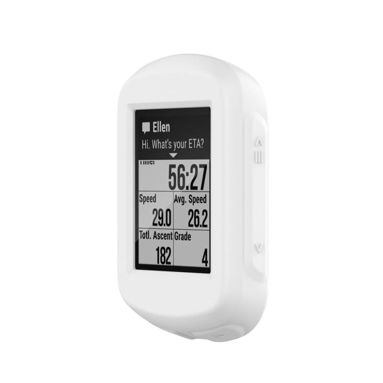 Super Flot Garmin Edge 130 Silikone Cover - Hvid#serie_1