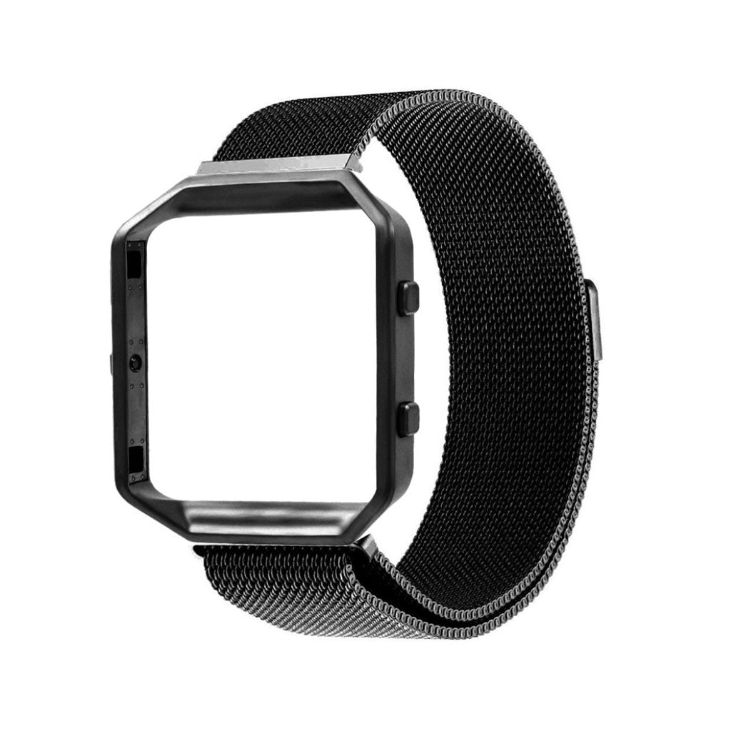 Super kønt Fitbit Blaze Metal Rem - Sort#serie_10