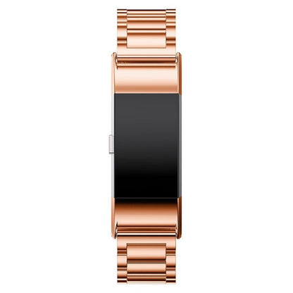 Vildt fed Fitbit Charge 2 Metal Rem - Pink#serie_2