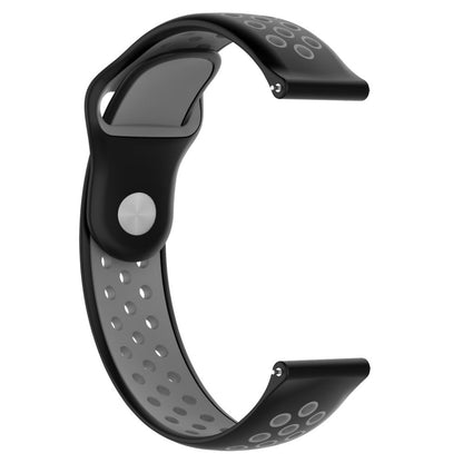 Mega skøn Amazfit 1 Silikone Rem - Sølv#serie_13