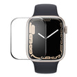 Protection d'écran 3D incurvée en plastique pour Apple Watch Series 7 45mm.