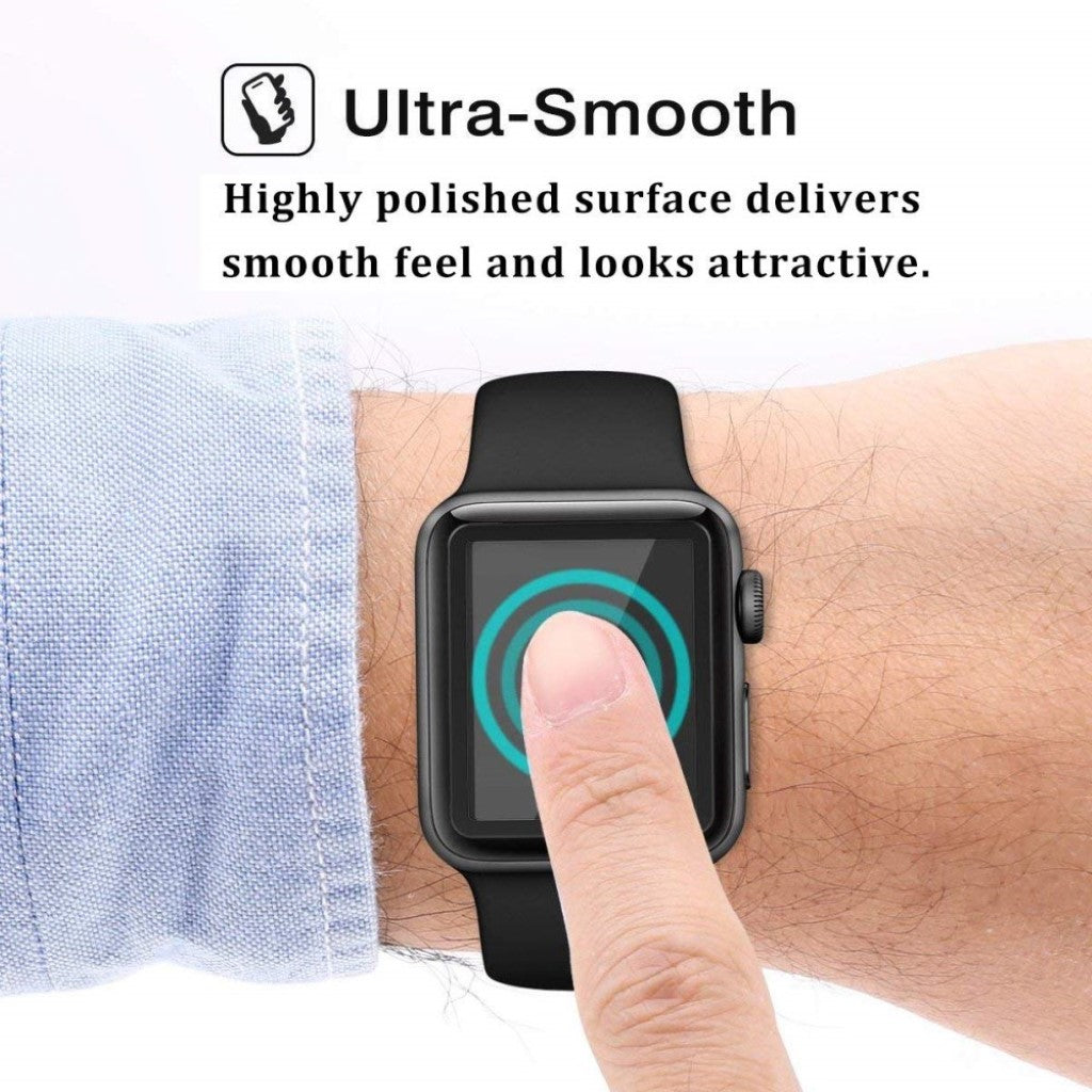 Apple Watch Series 4 44mm / Apple Watch 44mm Hærdet Glas Skærmbeskytter - Gennemsigtig#serie_208