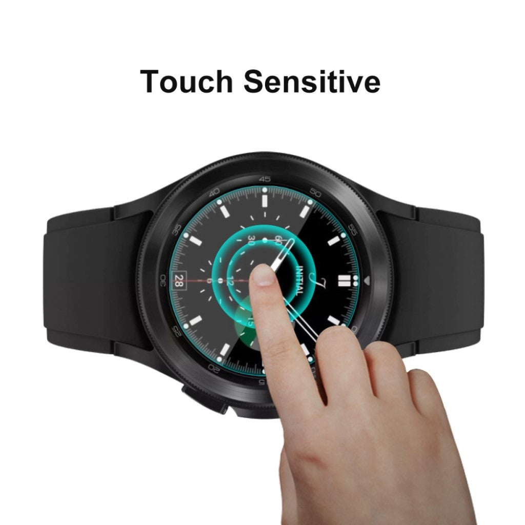 2stk Samsung Galaxy Watch 4 Classic (42mm) Hærdet Glas Skærmbeskytter - Gennemsigtig#serie_557