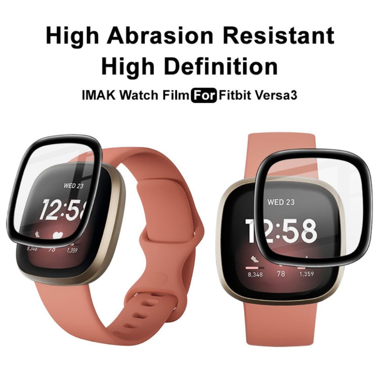 Fitbit Versa 3 Plastik Skærmbeskytter - Gennemsigtig#serie_641