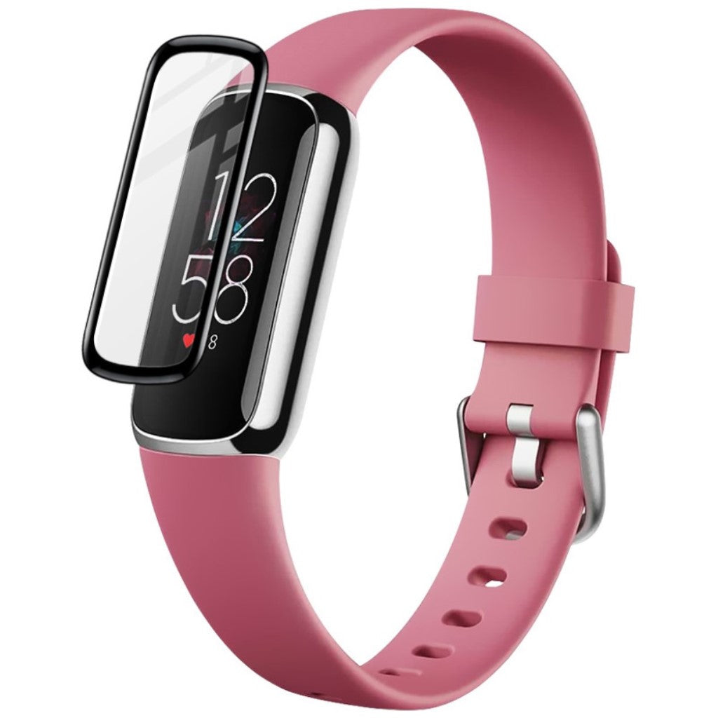 Fitbit Luxe Plastik Skærmbeskytter - Gennemsigtig#serie_640