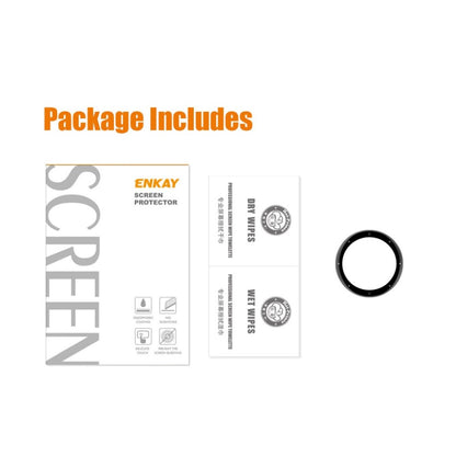 Garmin Venu 2S / Garmin Vivoactive 4S Plastik  3D Kurvet Skærmbeskytter - Sort#serie_132