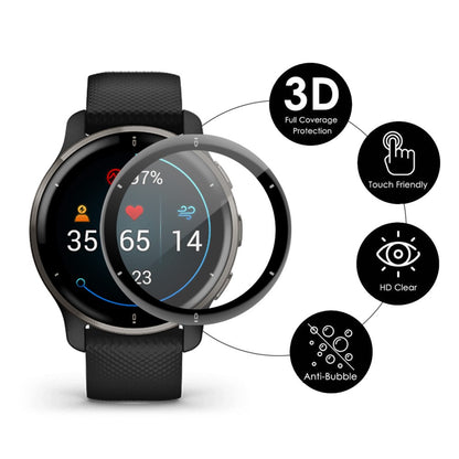 Garmin Venu 2 Plus Plastik Skærmbeskytter - Gennemsigtig#serie_145