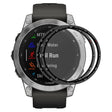 2pcs Garmin Fenix 7S Plastic 3D Curved Protection d'écran (Protection d'écran 3D incurvée)